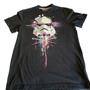 Marc Ecko 2008 Star Wars Colorful Storm Trooper Graphic Print T-Shirt Size S